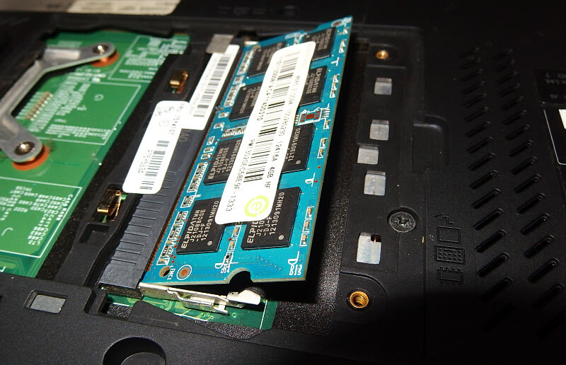 Lenovo T510 PC分解 HDD交換とメモリ交換・増設：4313-A11 | パソコン 