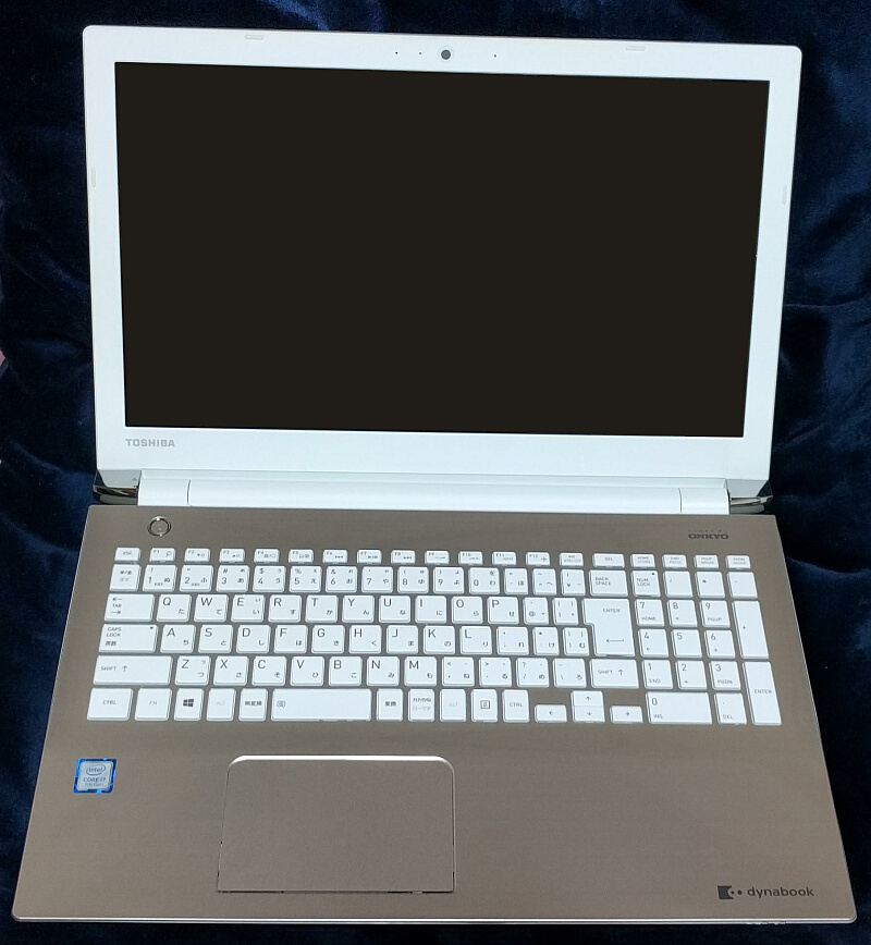 東芝 dynabook PT65EGP-SJAを分解する・HDD取り出し | パソコン修理ブログ