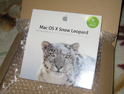 Mac OS X@Snow Leopard w̗
